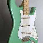 SOLD REBEL RELIC 56 STRAT SEA FOAM GREEN