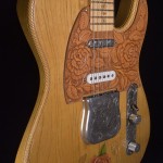 SOLD C.SHOP “ROPE & ROSE” TELECASTER ONE OFF NAMM 2003 BY CHRIS FLEMING