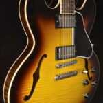 SOLD GIBSON MEMPHIS CUSTOM ES 335 DOT REISSUE FIGURED 2009