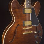 SOLD GIBSON ES 335 DOT REISSUE FLAMED GOLD HARDWARE 2006