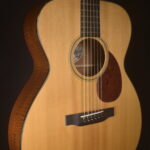 COLLINGS OM 1 FLAMED RED MOUNTAIN CEDAR/BAKED SITKA 2015